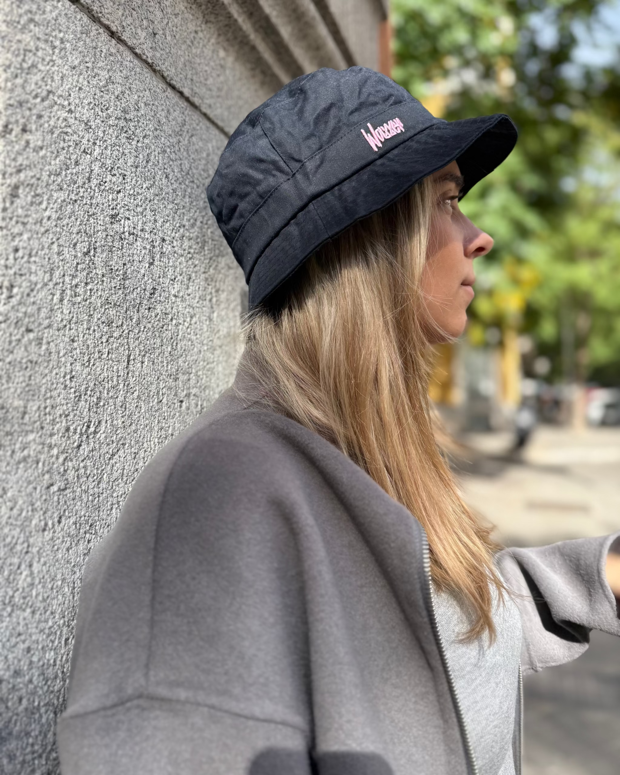 Bucket Encerado Azul Marino