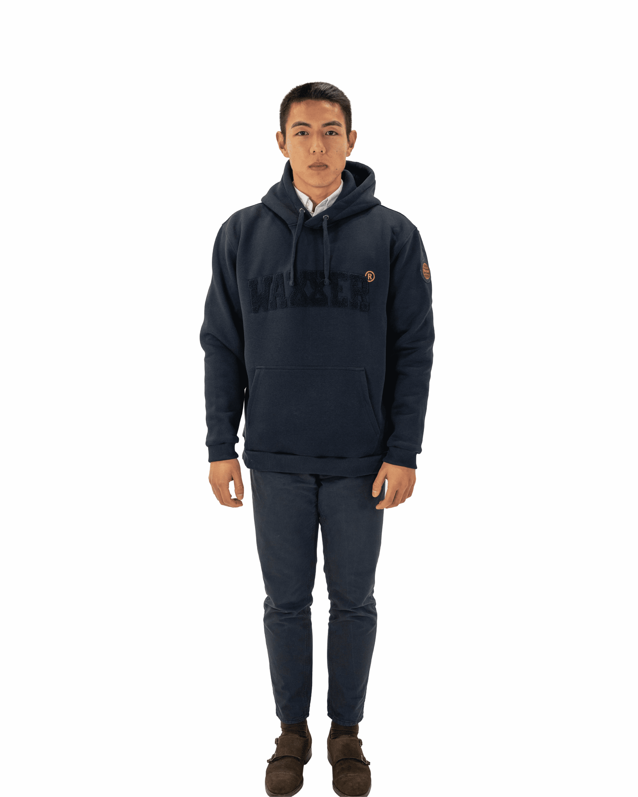 Sudadera Terry Azul Marino