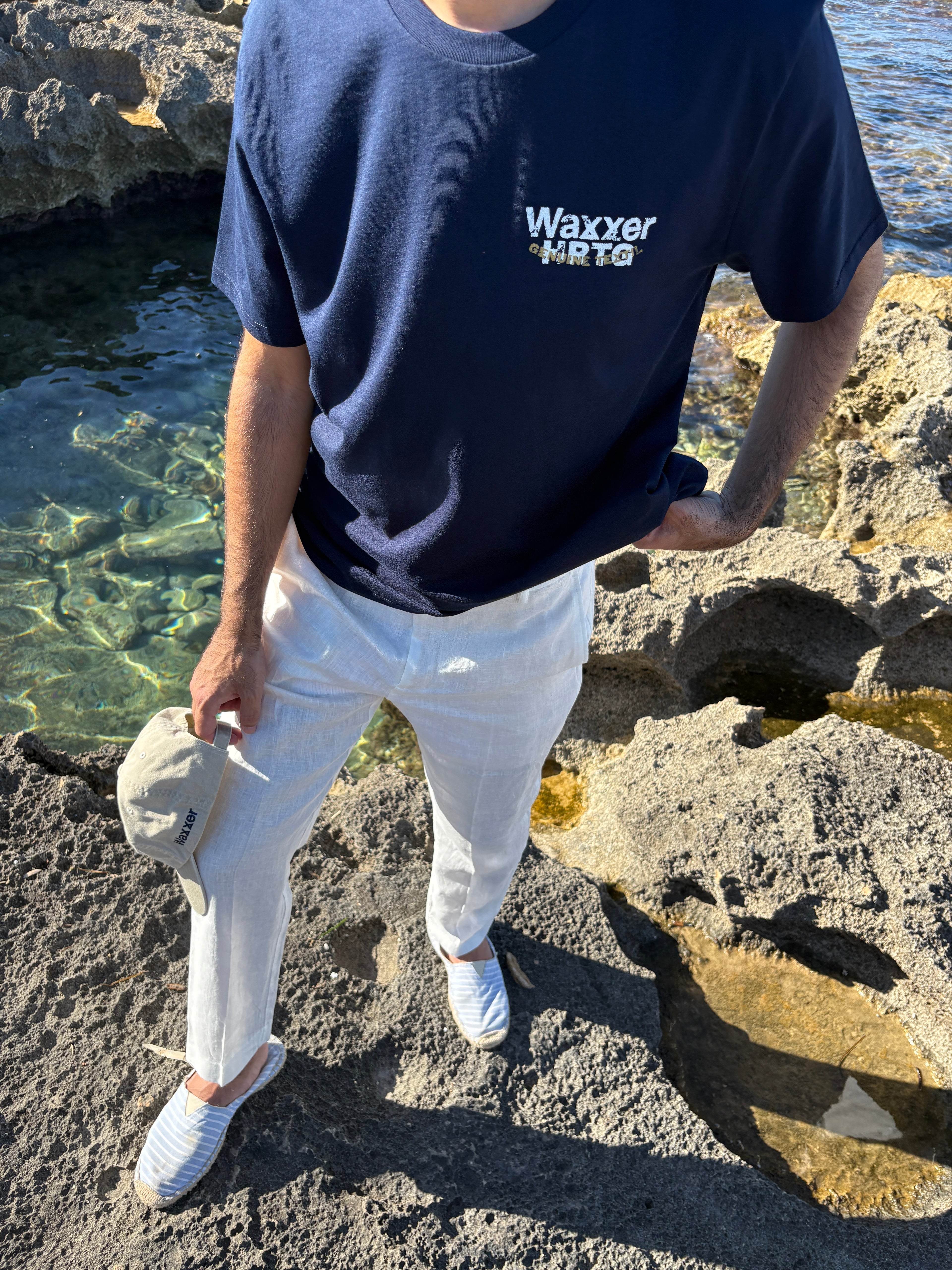Javea Yatch Tee - Navy