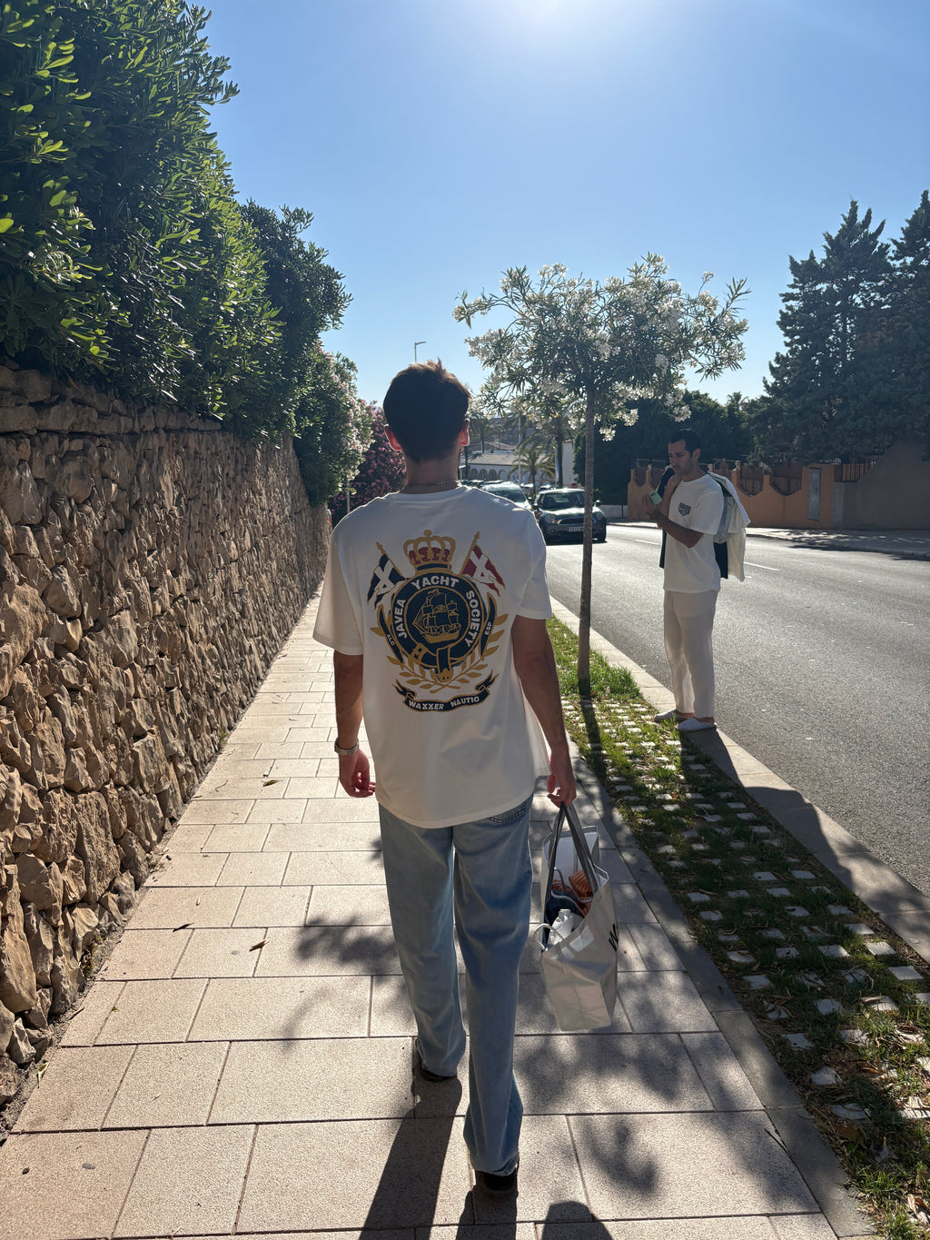 Javea Yatch Tee - White