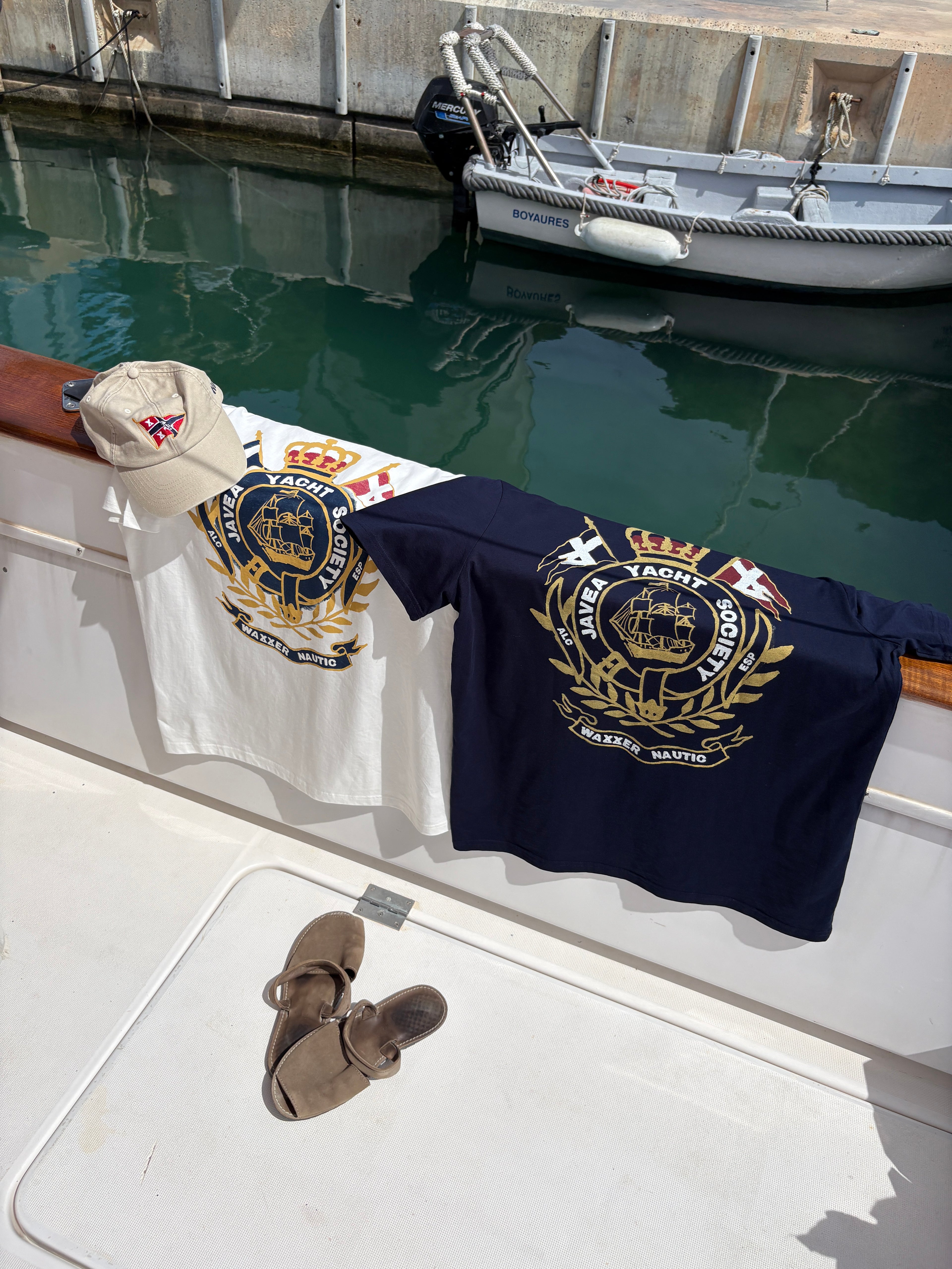Javea Yatch Tee - White