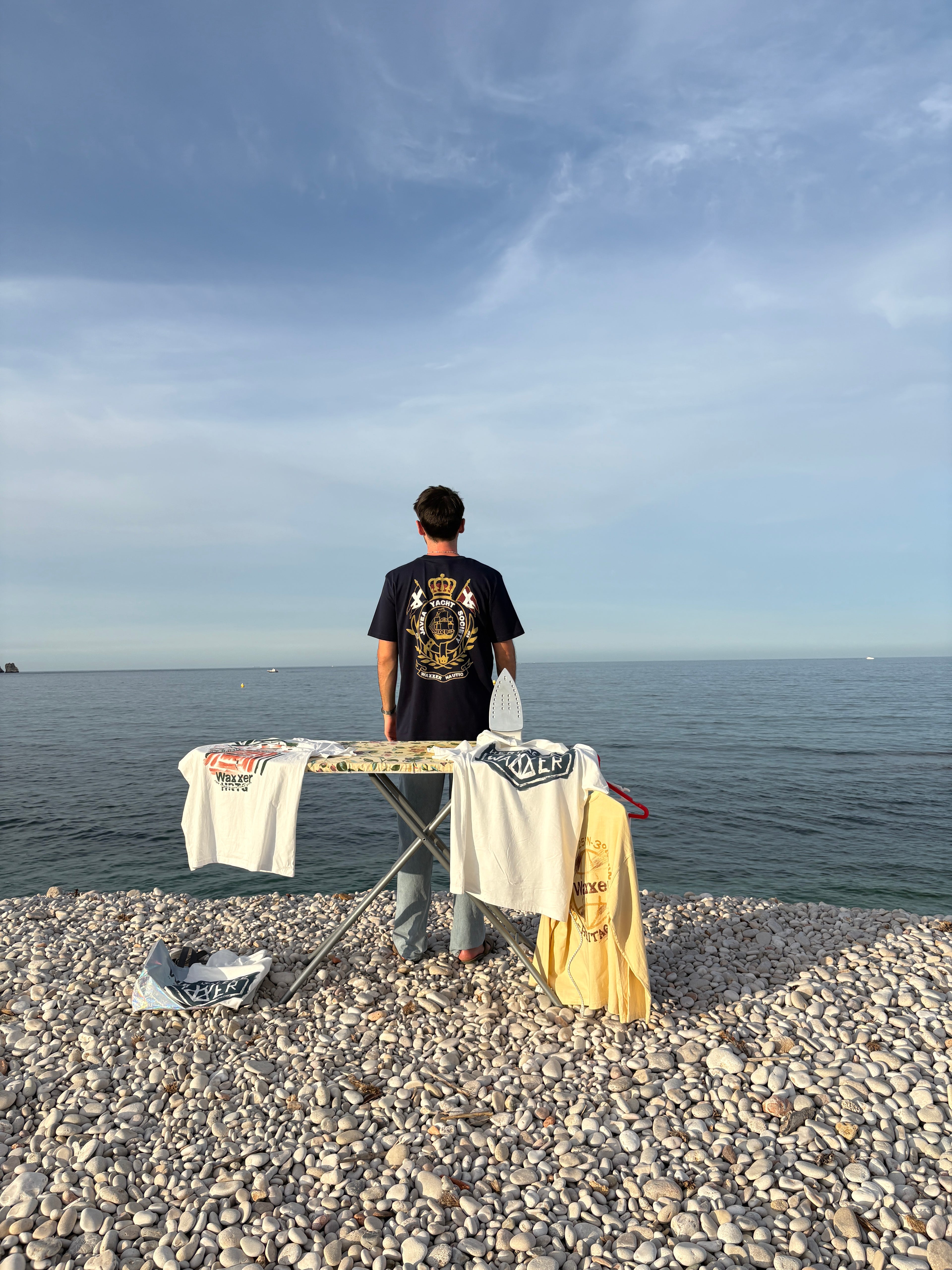 Javea Yatch Tee - Navy