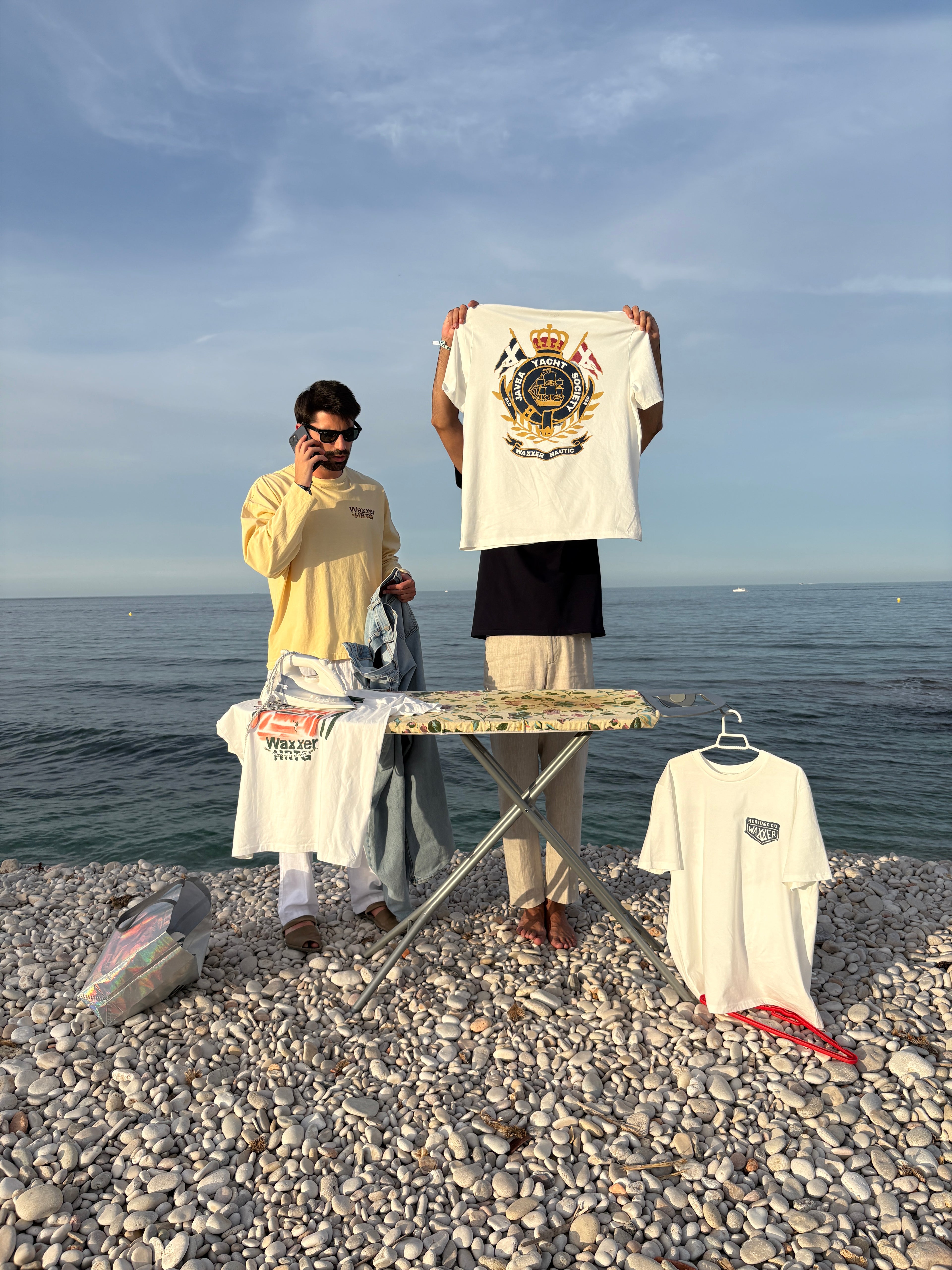 Javea Yatch Tee - White