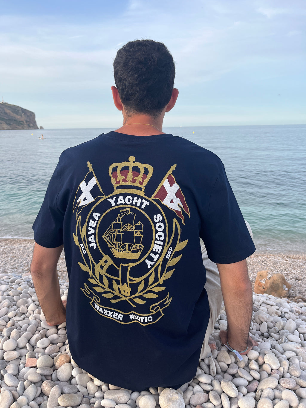 Javea Yatch Tee - Navy