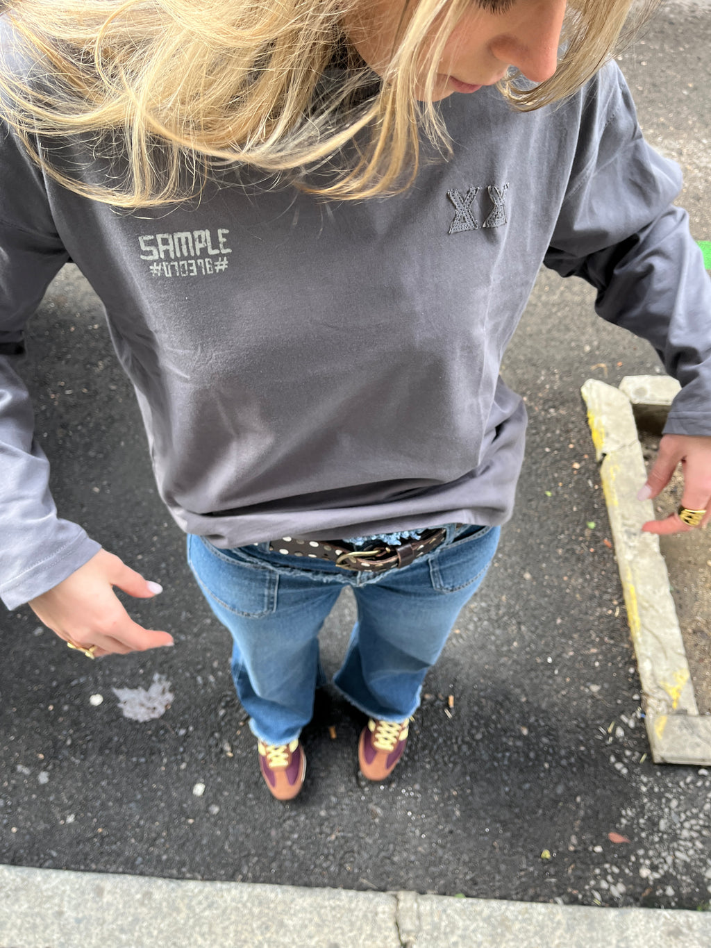 Long Sleeve Sample Tee