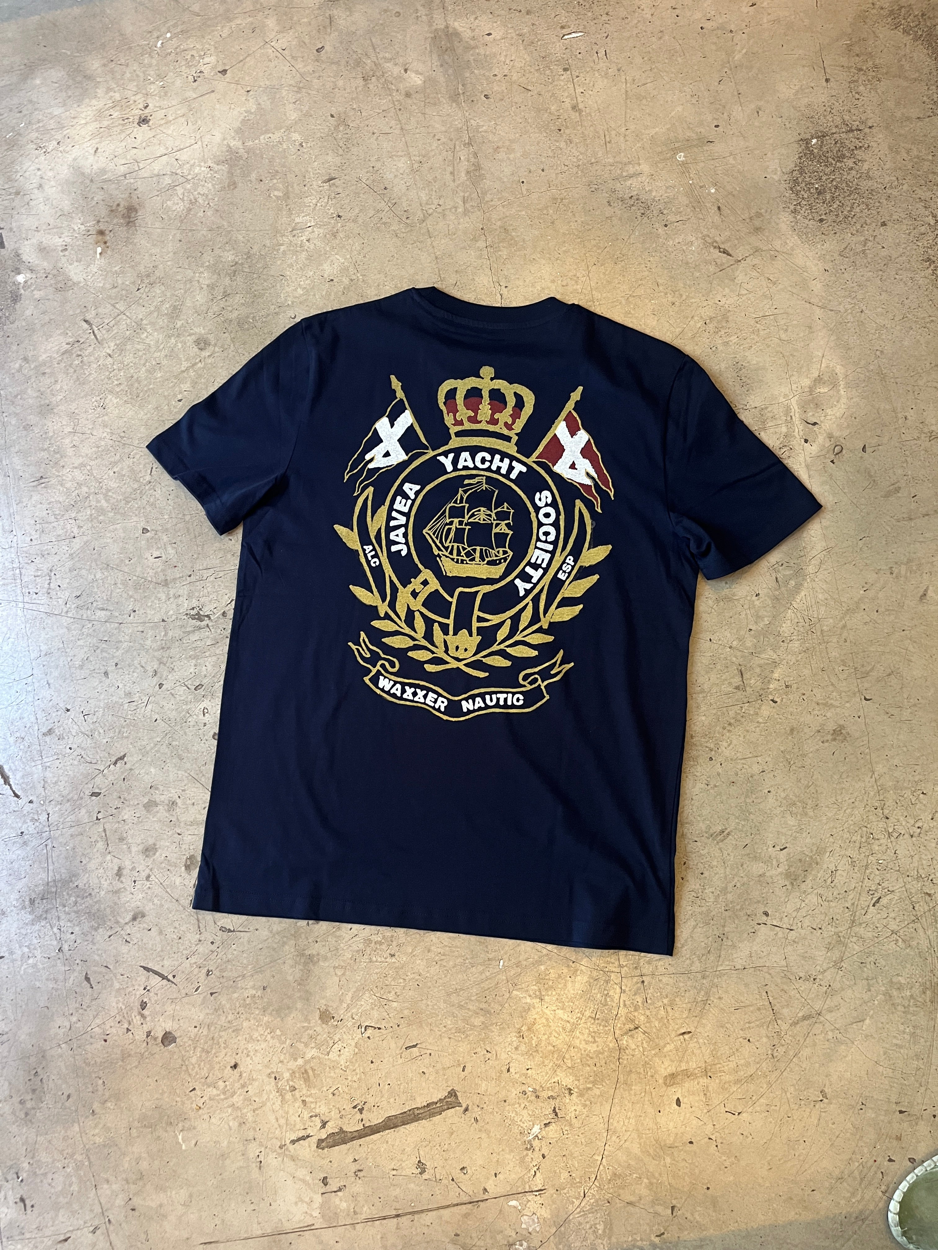 Javea Yatch Tee - Navy