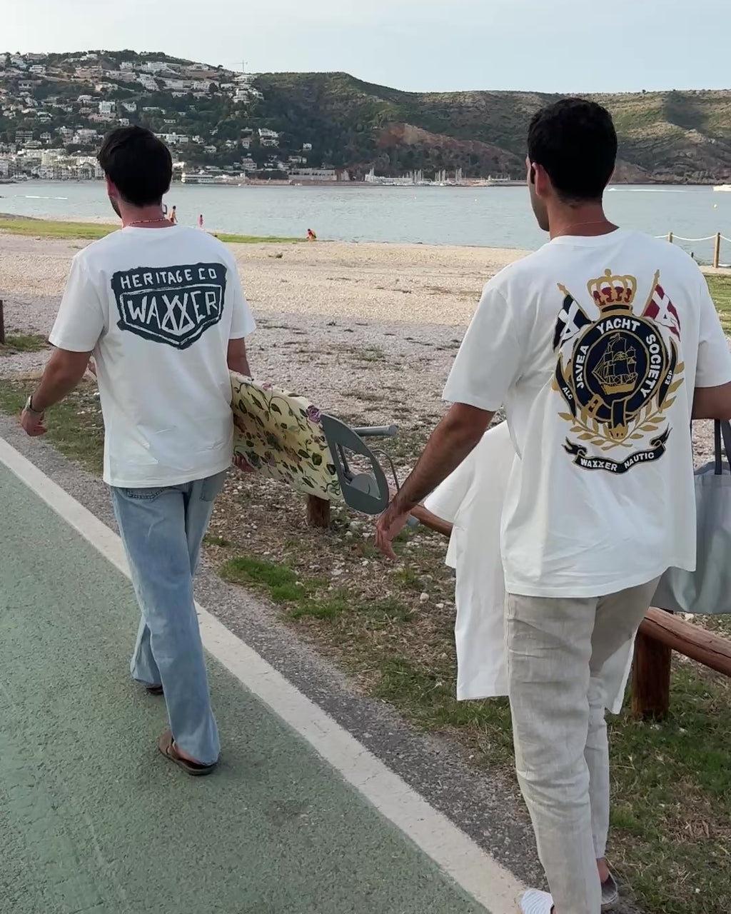 Javea Yatch Tee - White