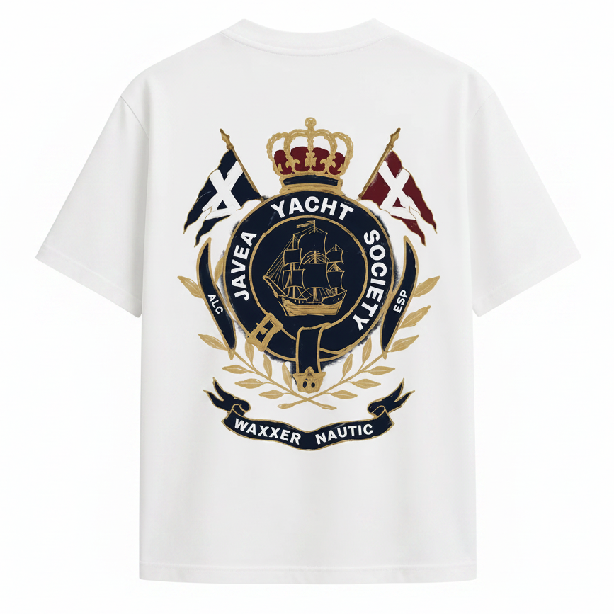 Javea Yatch Tee - White