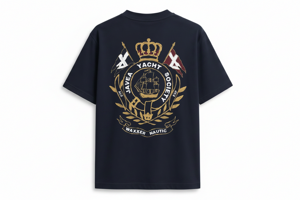 Javea Yatch Tee - Navy